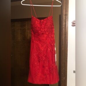Red Homecoming Dress
